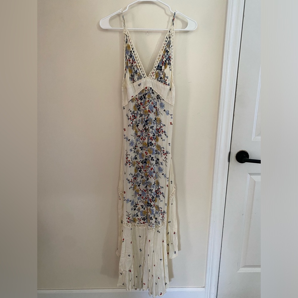 Free people floral maxi dress